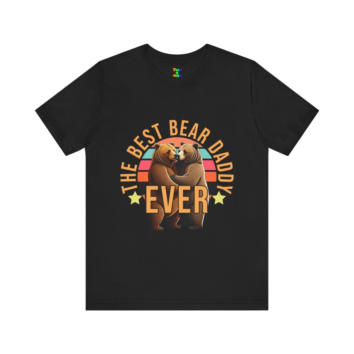 Best Bear Daddy Ever T-Shirt, Father's Day Gift, Cute Family Tee, Wildlife Lover Shirt, Unisex Gift Idea, Animal Graphic Apparel - Tees4Gays