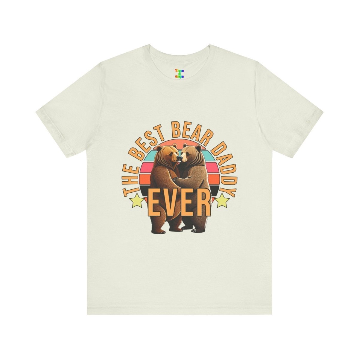 Best Bear Daddy Ever T-Shirt, Father's Day Gift, Cute Family Tee, Wildlife Lover Shirt, Unisex Gift Idea, Animal Graphic Apparel - Tees4Gays