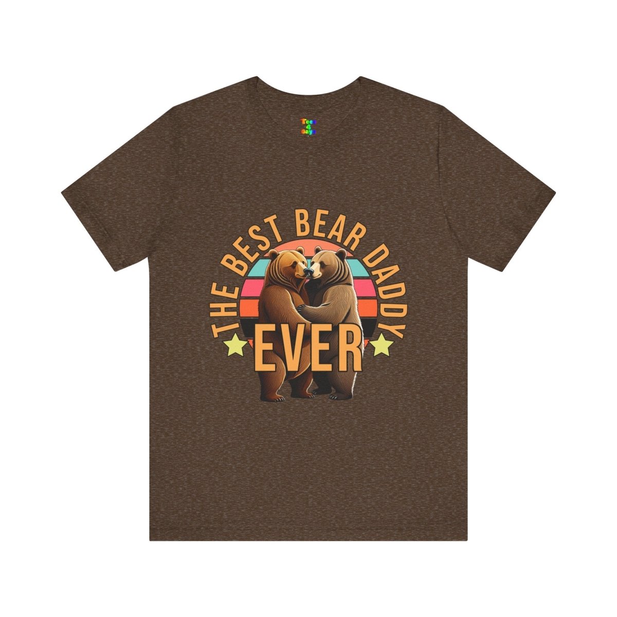 Best Bear Daddy Ever T-Shirt, Father's Day Gift, Cute Family Tee, Wildlife Lover Shirt, Unisex Gift Idea, Animal Graphic Apparel - Tees4Gays
