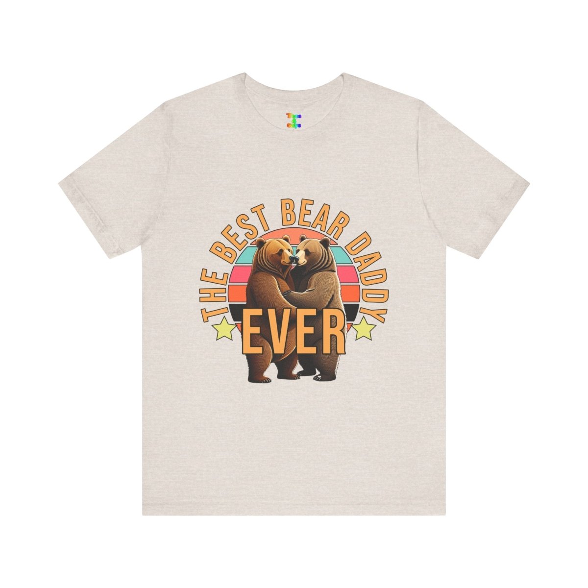 Best Bear Daddy Ever T-Shirt, Father's Day Gift, Cute Family Tee, Wildlife Lover Shirt, Unisex Gift Idea, Animal Graphic Apparel - Tees4Gays