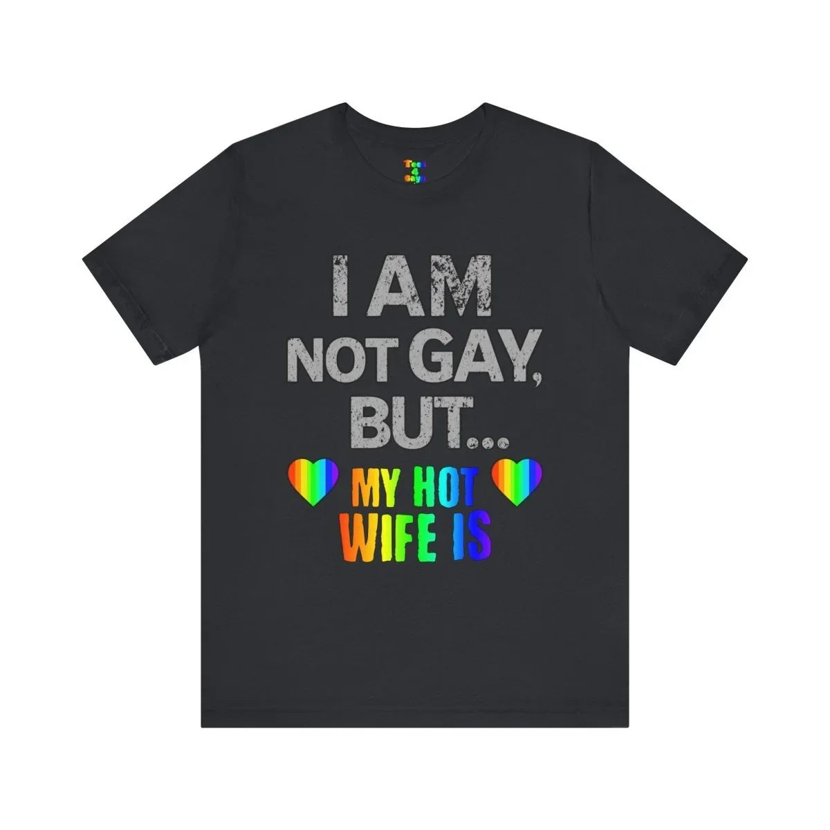 Fun LGBT Pride T-Shirt, Unisex Jersey Tee for Pride Events, Gift for Couples, Humorous Tee for LGBTQ+ Community, Wedding Anniversary Gift - Tees4Gays