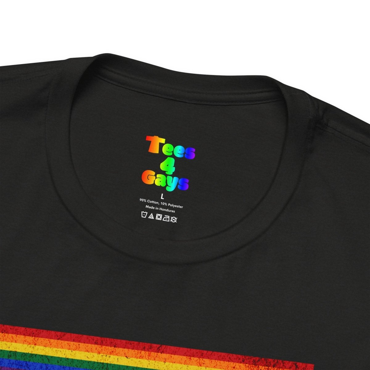 Pride Message Tee - Unisex Jersey Short Sleeve T-Shirt, LGBTQ+ Apparel, Equality Clothing, Pride Month, Support Love, Statement Tee - Tees4Gays