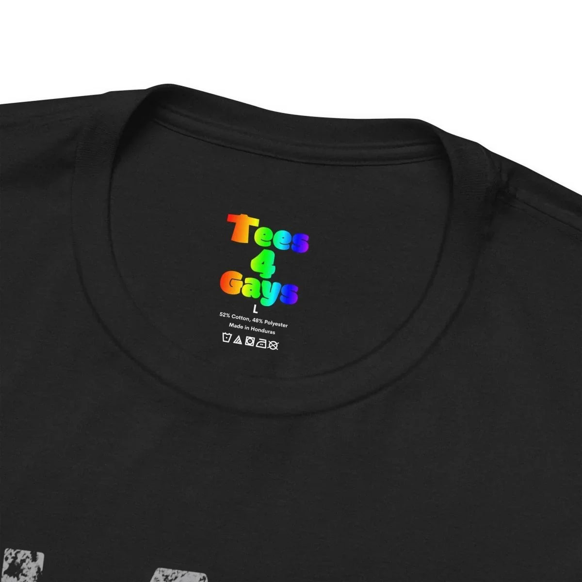 Prideful Short Sleeve Tee - I AM NOT GAY BUT MY HOT HUSBAND IS, LGBTQ T-Shirt, Equality Shirt, Pride Apparel, Gift for Husband - Tees4Gays