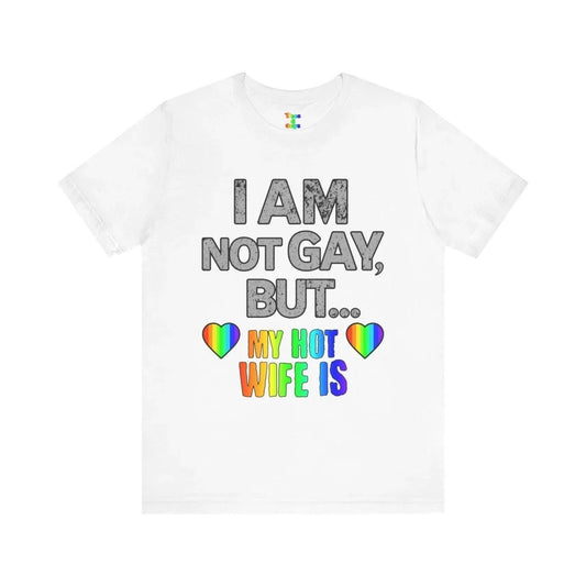 Fun LGBT Pride T-Shirt, Unisex Jersey Tee for Pride Events, Gift for Couples, Humorous Tee for LGBTQ+ Community, Wedding Anniversary Gift - Tees4Gays